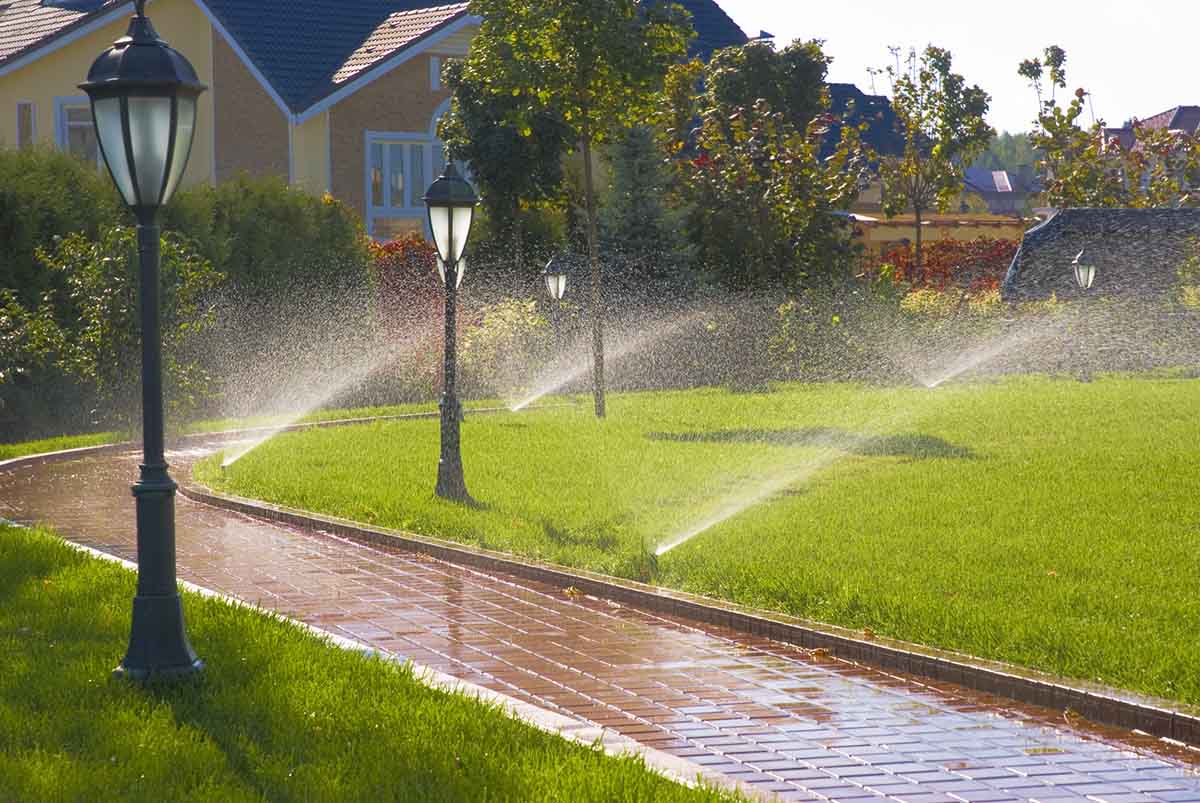 Irrigation System Installation in Broken Arrow example 1