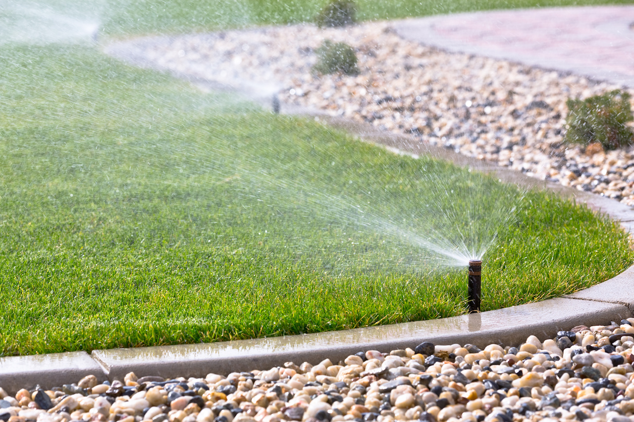 Irrigation System Installation in Broken Arrow example 2
