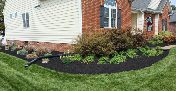 Mulch Installation in Broken Arrow example 4