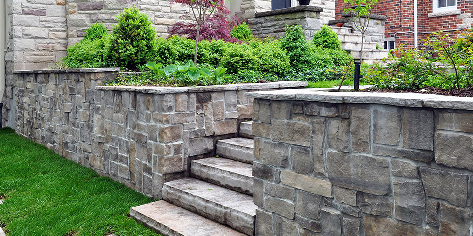 Retaining Wall Installation in Owasso example 1